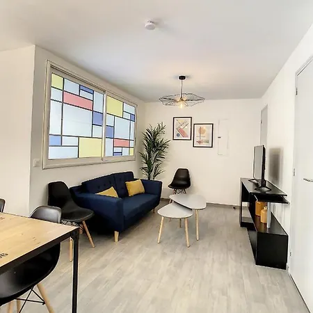 Grande Maison Amienoise Toute Equipee 8pers Wifi Semesterbostad *